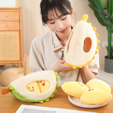New Tear-Off Durian Doll Decompression Plush Toy Holiday Gift Plush Toy Gift Creative Fruit