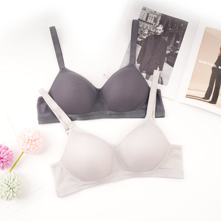 Shantou Factory in stock Women's Bra Lightweight Breathable Comfortable Traceless Underwear Push-up Bra