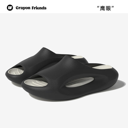 Crayonfriends Sports Slippers Men's Summer Outer Wear Non-Slip Ins Trendyy Couple Outdoor Sandals Slippers Men