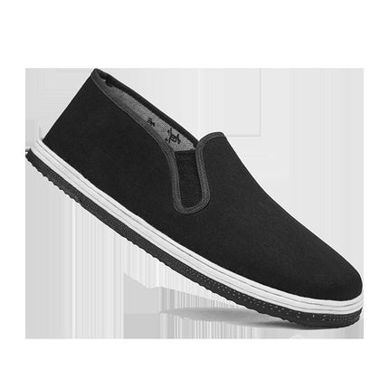 Wholesale thickened tire bottom old Beijing cloth shoes men's construction site work shoes one pedal thousand layer cloth bottom work shoes