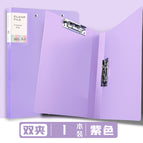 Morandi purple-double clip