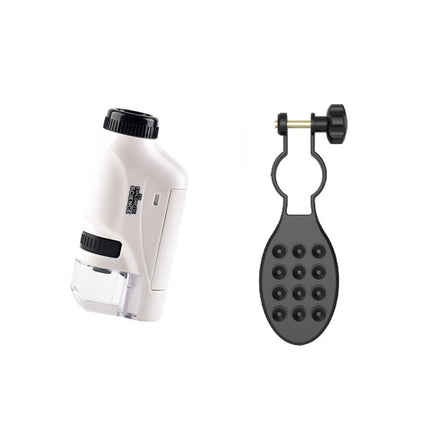 Children's portable microscope science experiment suit educational toys for primary school students junior high school boys and girls gifts
