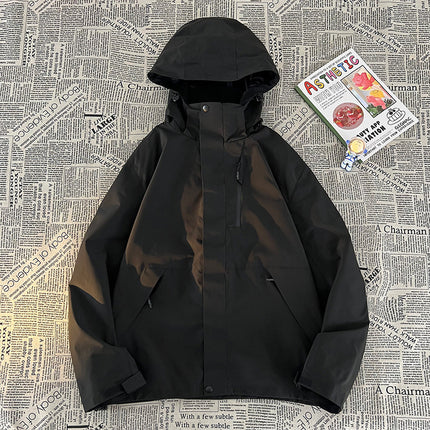 Jack Chuanyang Mountain Trendy Brand Outdoor Rush Jacket Couple's Jacket Men's and Women's Three-in-One Removable Windproof Waterproof Suit