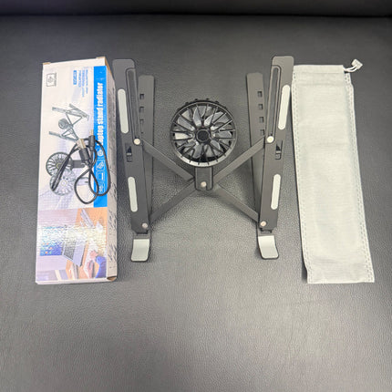 New N8 Laptop Stand Aluminum Alloy Cooling Bracket Folding Computer Desktop Notebook Double Layer Bracket