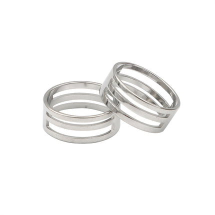 stainless steel ring auxiliary opening closed ring tool opener ring handmade diy material jewelry tool