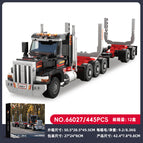 American wood transport truck 66027
