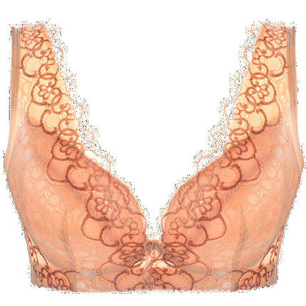 Old Vest plus size Underwear Non-steel Bra Small Chest Gathering Thickened Thin Para Breast Bra