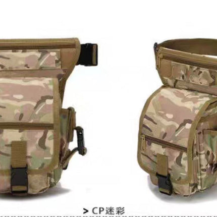 Cycling Outdoor Equipment Bag Luya Fishing Leg Bag Tactical Storage Security Adventure Rescue Waist Bag Multi-Layer Equipment Bag