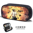 Waterproof, scratch-proof, non-fading, large-capacity three-layer pencil case / B44369