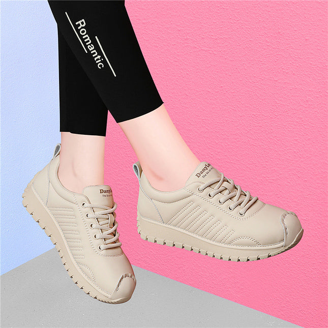 Women's Shoes Spring and Autum Lightweight Warm Casual Sports Shoes Women's Soft Sole Non-Slip Versatile Travel Cotton Shoes 2025