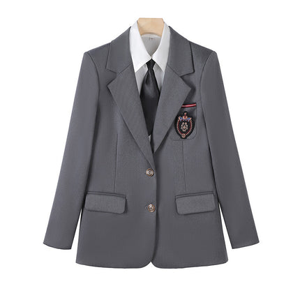 Autumn Clothes Kindergarten Teachers Garden Clothes Work Clothes College Style Fashion Temperament Uniform Kindergarten Teachers Business Clothes Suit suit