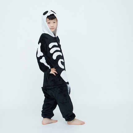 Mixed batch autumn and winter flannel adult cartoon conjoined animal pajamas tigers home clothes toilet thickened wholesale