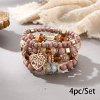 xhy312 hollow heart brown