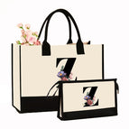 Black Letter Flower Z