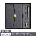 A5 business gray U disk gift box