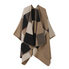 Color matching of large and small squares-khaki