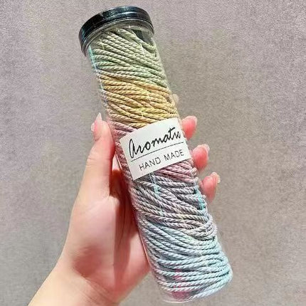 20 canned hair bands new rubber band female tie towel ring thick high elastic hair rope simple hair rope