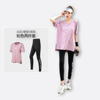 Pink two-piece set / M