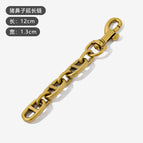 [exquisite and versatile] pig nose extension chain