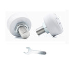 White honeycomb brake 2 + wrench