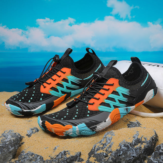 Cross-Border Indoor Sports and Fitness Shoes, Five-Toe Shoes, Beach Shoes, Couples Wading Shoes, Quick-Drying Non-Slip Swimming Shoes, River Tracing Shoes