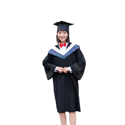 Wholesale Bachelor's Uniforms, College Students' Male and Female Graduation Dresses, Master's Uniforms, Science Adult Liberal Arts and Engineering Scientist Uniforms