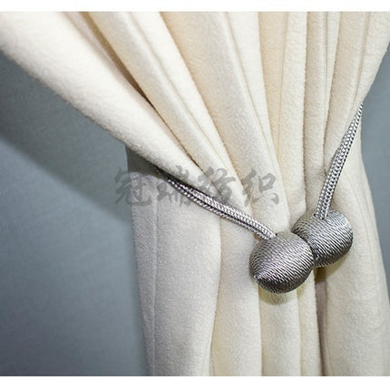 Curtain Tiebacks with Earphone Design, Curtain Buckle Magnetic Fasteners, Magnetic Tie Ropes, Window Decoration Accessories, Magnetic Clasps, Magnetic Curtain Fasteners