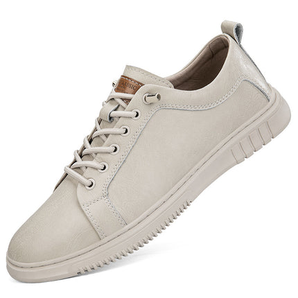 Summer Men's Hollow Board Shoes Fashionable Shallow Mouth Breathable Fly Woven Sneakers Flat Mesh Casual Thin Mesh Men's Shoes
