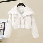 (priority) white jacket / S
