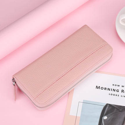 Accordion Card Holder Coin Purse Large Capacity Clutch Anti-Theft First Layer Cowhide Multi-Functional Japanese-Style Card Slot