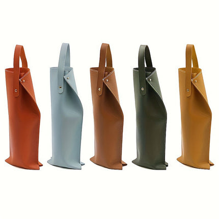 Red Wine Gift Bag Leather Portable Red Wine Wine Portable Gift Bag Portable Gift Fashion Wine Bottle Protection Bag