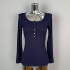 Dark blue long sleeve / Free size