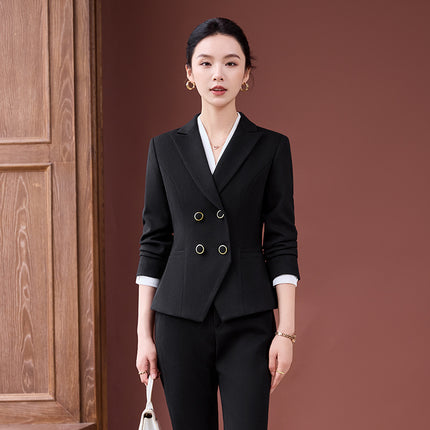 Professional Suit Suit for Women 2025 New Autum High-End Hotel Manager Front Desk Reception Commuter Formal Suit