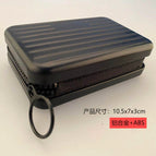 Black-zip card holder / 11*8*5cm