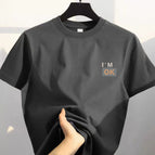 M1085 i'm ok-dark gray [pure cotton] / S