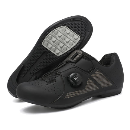Cross-border foreign trade bicycle shoes cycling shoes men and women road bike lock shoes mountain bike breathable hard bottom wholesale