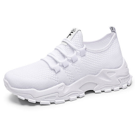 Women's Shoes 2026 Summer New Model Cross-Border Dropshipping Sports Shoes Breathable Fly-Knit Mesh Fashion Versatile Running Casual Shoes