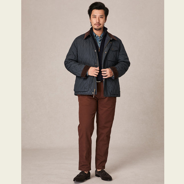 Winter Loose Outdoor Long-sleeved Cotton Warm Lapel Cotton-padded Jacket Stereo Patch Bag Thickened Jacket Light Luxury Retro Jacket