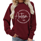 Burgundy (white font) / S