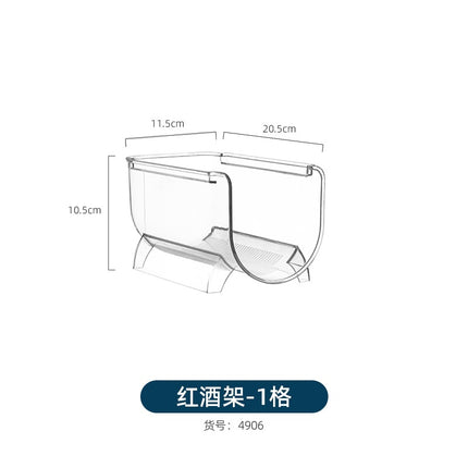 Mug Storage Box Desktop Double-Layer Cup Rack Water Cup Coffee Shelf Cup Tea Cup Storage Rack Transparent Acrylic