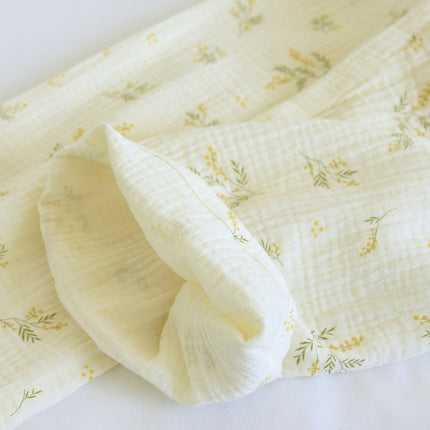 Pure cotton spring and summer nursing pajamas crepe monthly clothing postpartum plus size feeding two-piece pregnant women spring and autumn suit