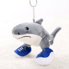 Size as shown in color / Two-legged shark pendant without shoe mark - about 15cm/38g