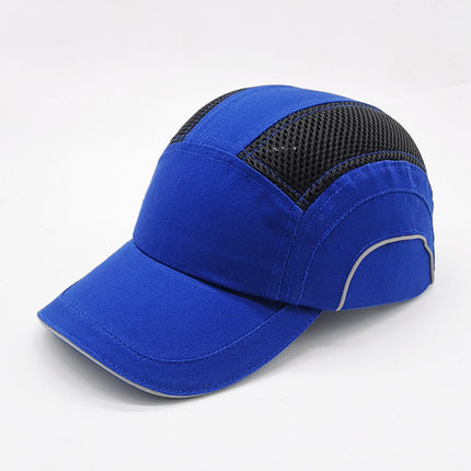 Lightweight anti-collision duck tongue safety helmet labor protection helmet ABS workshop factory breathable anti-smashing baseball hat