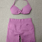 Rose purple suit [4572+short] / XS