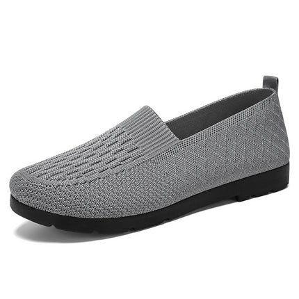 Mom's Shoes, New Summer Style, Mugwort Casual Breathable Women's Shoes, Middle-Aged and Elderly Beijing Cloth Shoes, Soft-Soled Shoes That Don'T Tire Your Feet