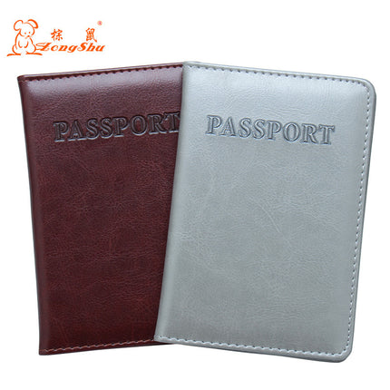 English 64-Pattern Passport Holder with Embossed Design, Export Passport Cover, Embossed Passport Case, Ticket Holder, Card Holder
