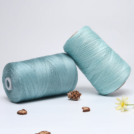 Silk Joy/Cross-Border Lyocell Tencel Yarn DIY Handmade Knitting Yarn Ball 500g Wholesale Summer Fine Yarn