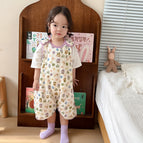 Size 110 (recommended height is about 100-110cm) / Little bear flower (a seersucker) four in front and two in back