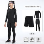 Thin section-black three-piece set / Size 22 (about 120cm, about 20kgcm)