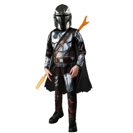 Cross Border Galaxy Bounty Hunter Mandalorian Child Play Costume Halloween Festive Party Show Costume